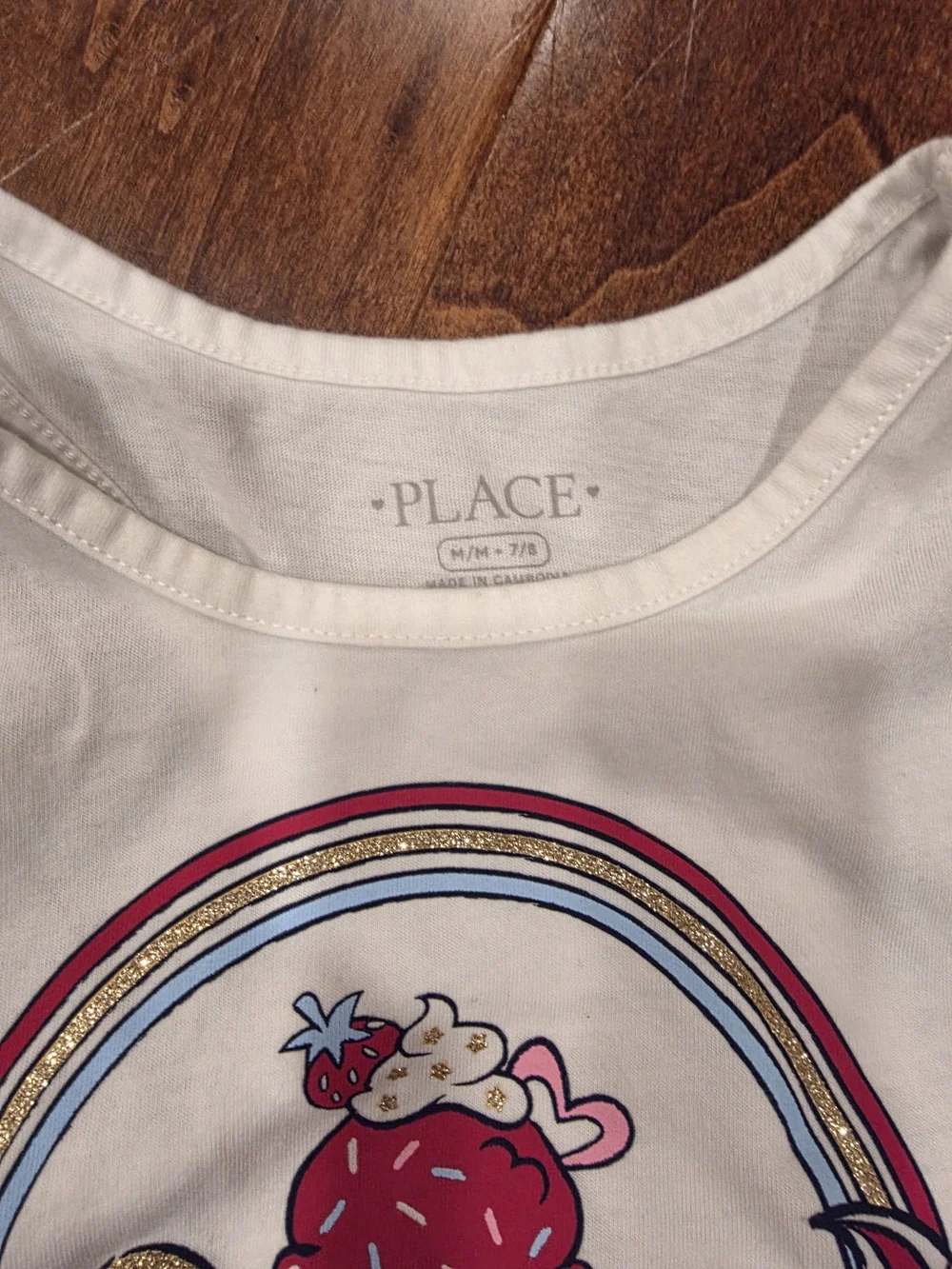 The Childrens Place playful white